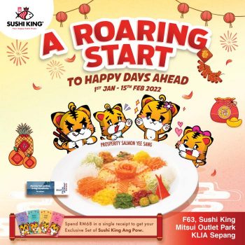 Sushi-King-Chinese-New-Year-Promotion-at-Mitsui-Outlet-Park-350x350 - Beverages Food , Restaurant & Pub Promotions & Freebies Selangor Sushi 