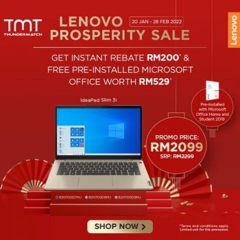 TMT-Lenovo-Prosperity-Sale-350x350 - Computer Accessories Electronics & Computers IT Gadgets Accessories Johor Kedah Kelantan Kuala Lumpur Laptop Malaysia Sales Melaka Negeri Sembilan Pahang Penang Perak Perlis Putrajaya Sabah Sarawak Selangor Terengganu 