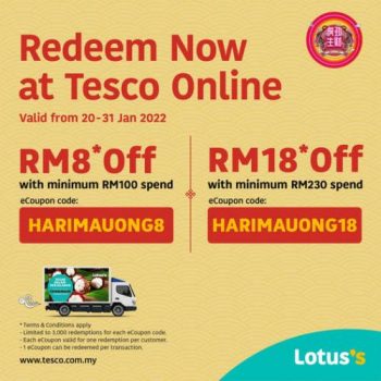 Tesco-Lotuss-Online-Chinese-New-Year-Promotion-350x350 20-31 Jan 2022: Tesco / Lotus's Online Chinese New Year Promotion