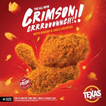 Texas-Chicken-Crimson-Crunch-Chicken-350x350 - Beverages Food , Restaurant & Pub Johor Kedah Kelantan Kuala Lumpur Melaka Negeri Sembilan Pahang Penang Perak Perlis Promotions & Freebies Putrajaya Sabah Sarawak Selangor Terengganu 