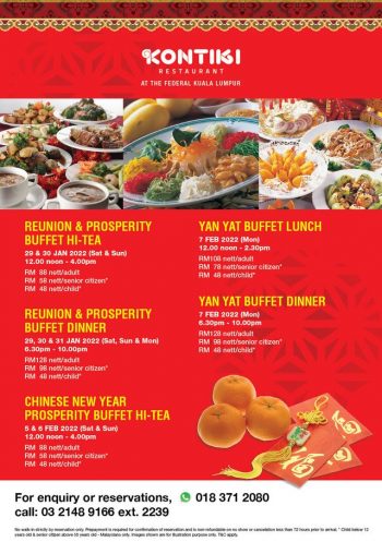 The-Federal-Lunar-New-Year-Deal-350x497 - Beverages Food , Restaurant & Pub Kuala Lumpur Promotions & Freebies Selangor 
