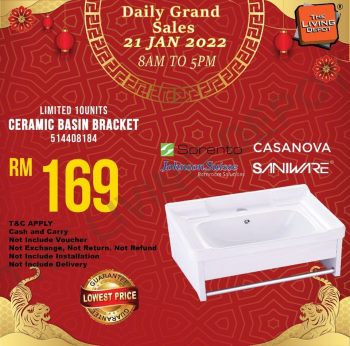 The-Living-Depot-CNY-Daily-Grand-Sale-1-350x346 - Building Materials Electronics & Computers Home & Garden & Tools Home Appliances Malaysia Sales Selangor 