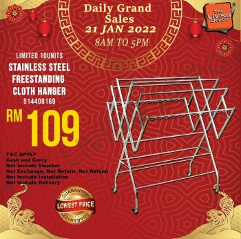 The-Living-Depot-CNY-Daily-Grand-Sale-350x346 - Building Materials Electronics & Computers Home & Garden & Tools Home Appliances Malaysia Sales Selangor 