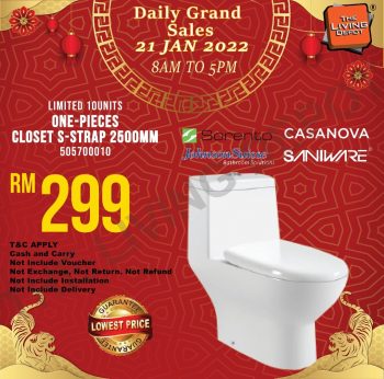 The-Living-Depot-CNY-Daily-Grand-Sale-4-350x346 - Building Materials Electronics & Computers Home & Garden & Tools Home Appliances Malaysia Sales Selangor 