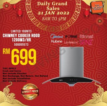 The-Living-Depot-CNY-Daily-Grand-Sale-6-350x346 - Building Materials Electronics & Computers Home & Garden & Tools Home Appliances Malaysia Sales Selangor 