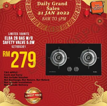 The-Living-Depot-CNY-Daily-Grand-Sale-8-350x346 - Building Materials Electronics & Computers Home & Garden & Tools Home Appliances Malaysia Sales Selangor 