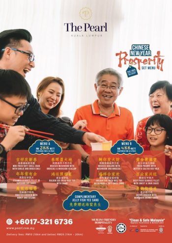 The-Pearl-Chinese-New-Year-Prosperity-Set-Menu-Promo-350x495 - Beverages Food , Restaurant & Pub Kuala Lumpur Promotions & Freebies Selangor 