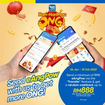 Touch-n-Go-eWallet-CNY-Send-eAngPow-Cashback-Promotion-350x350 - Johor Kedah Kelantan Kuala Lumpur Melaka Negeri Sembilan Online Store Others Pahang Penang Perak Perlis Promotions & Freebies Putrajaya Sabah Sarawak Selangor Terengganu 