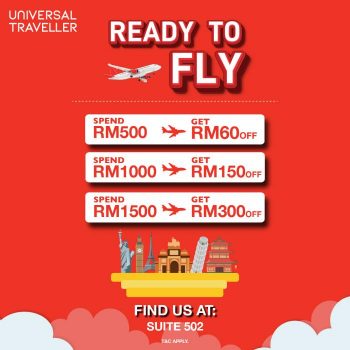 Universal-Traveller-Special-Sale-at-Genting-Highlands-Premium-Outlets-350x350 - Luggage Malaysia Sales Pahang Sports,Leisure & Travel 