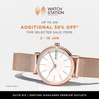 Watch-Station-International-Special-Sale-at-Genting-Highlands-Premium-Outlets-350x350 - Fashion Accessories Fashion Lifestyle & Department Store Malaysia Sales Pahang Watches 