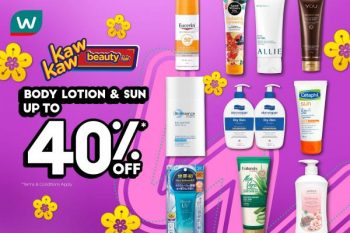 Watsons-Body-Lotion-Sun-Promotion-350x233 - Beauty & Health Johor Kedah Kelantan Kuala Lumpur Melaka Negeri Sembilan Online Store Pahang Penang Perak Perlis Personal Care Promotions & Freebies Putrajaya Sabah Sarawak Selangor Skincare Terengganu 