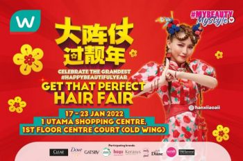 Watsons-Kaw-Kaw-Hair-Fair-Promotion-at-1-Utama-350x232 - Beauty & Health Hair Care Health Supplements Personal Care Promotions & Freebies Selangor 