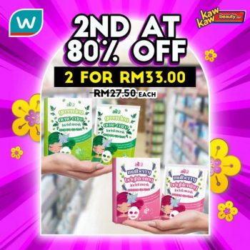 Watsons-Mask-2nd-@-80-OFF-Promotion-14-350x350 - Beauty & Health Health Supplements Johor Kedah Kelantan Kuala Lumpur Melaka Negeri Sembilan Pahang Penang Perak Perlis Personal Care Promotions & Freebies Putrajaya Sabah Sarawak Selangor Terengganu