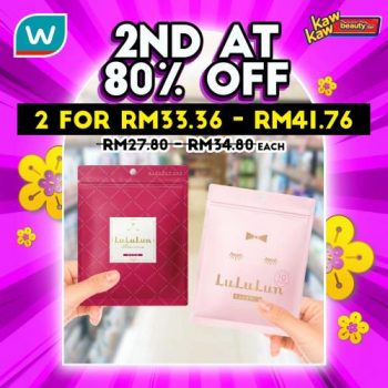 Watsons-Mask-2nd-@-80-OFF-Promotion-24-350x350 - Beauty & Health Health Supplements Johor Kedah Kelantan Kuala Lumpur Melaka Negeri Sembilan Pahang Penang Perak Perlis Personal Care Promotions & Freebies Putrajaya Sabah Sarawak Selangor Terengganu