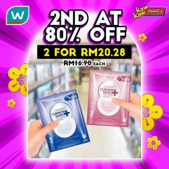 Watsons-Mask-2nd-@-80-OFF-Promotion-25-350x350 - Beauty & Health Health Supplements Johor Kedah Kelantan Kuala Lumpur Melaka Negeri Sembilan Pahang Penang Perak Perlis Personal Care Promotions & Freebies Putrajaya Sabah Sarawak Selangor Terengganu