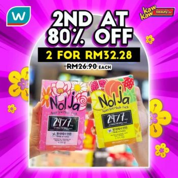 Watsons-Mask-2nd-@-80-OFF-Promotion-27-350x350 - Beauty & Health Health Supplements Johor Kedah Kelantan Kuala Lumpur Melaka Negeri Sembilan Pahang Penang Perak Perlis Personal Care Promotions & Freebies Putrajaya Sabah Sarawak Selangor Terengganu