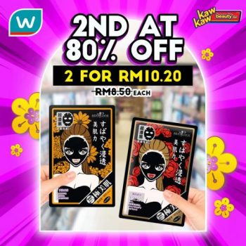 Watsons-Mask-2nd-@-80-OFF-Promotion-30-350x350 - Beauty & Health Health Supplements Johor Kedah Kelantan Kuala Lumpur Melaka Negeri Sembilan Pahang Penang Perak Perlis Personal Care Promotions & Freebies Putrajaya Sabah Sarawak Selangor Terengganu