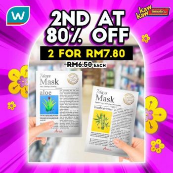 Watsons-Mask-2nd-@-80-OFF-Promotion-6-350x350 - Beauty & Health Health Supplements Johor Kedah Kelantan Kuala Lumpur Melaka Negeri Sembilan Pahang Penang Perak Perlis Personal Care Promotions & Freebies Putrajaya Sabah Sarawak Selangor Terengganu