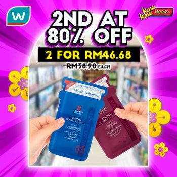 Watsons-Mask-2nd-@-80-OFF-Promotion-9-350x350 - Beauty & Health Health Supplements Johor Kedah Kelantan Kuala Lumpur Melaka Negeri Sembilan Pahang Penang Perak Perlis Personal Care Promotions & Freebies Putrajaya Sabah Sarawak Selangor Terengganu