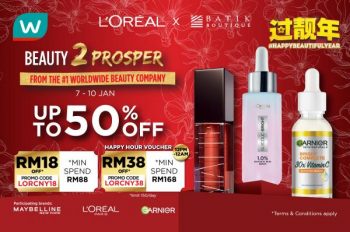 Watsons-Online-Loreal-Sale-350x232 - Beauty & Health Cosmetics Johor Kedah Kelantan Kuala Lumpur Malaysia Sales Melaka Negeri Sembilan Online Store Pahang Penang Perak Perlis Personal Care Putrajaya Sabah Sarawak Selangor Skincare Terengganu 