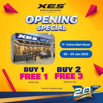 XES-Shoes-Opening-Promotion-at-Value-Mart-Muar-350x350 - Fashion Accessories Fashion Lifestyle & Department Store Footwear Johor Promotions & Freebies 