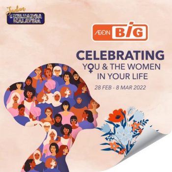 AEON-BiG-International-Womens-Day-Promotion-350x350 - Johor Kedah Kelantan Kuala Lumpur Melaka Negeri Sembilan Pahang Penang Perak Perlis Promotions & Freebies Putrajaya Sabah Sarawak Selangor Supermarket & Hypermarket Terengganu 