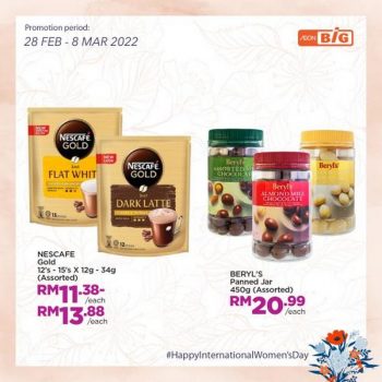 AEON-BiG-International-Womens-Day-Promotion-8-350x350 - Johor Kedah Kelantan Kuala Lumpur Melaka Negeri Sembilan Pahang Penang Perak Perlis Promotions & Freebies Putrajaya Sabah Sarawak Selangor Supermarket & Hypermarket Terengganu 