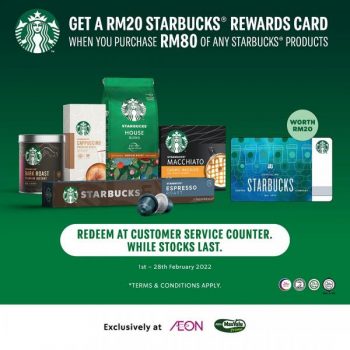 AEON-Free-Starbucks-Rewards-Card-Promotion-350x350 - Johor Kedah Kelantan Kuala Lumpur Melaka Negeri Sembilan Pahang Penang Perak Perlis Promotions & Freebies Putrajaya Sabah Sarawak Selangor Supermarket & Hypermarket Terengganu 