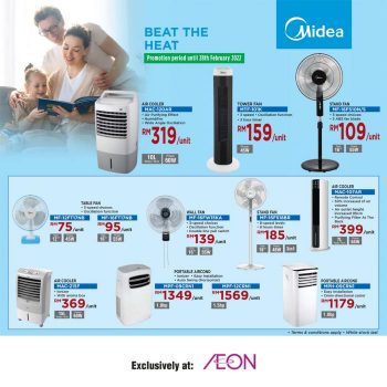 AEON-MIDEA-Products-Promotion-1-350x350 - Johor Kedah Kelantan Kuala Lumpur Melaka Negeri Sembilan Pahang Penang Perak Perlis Promotions & Freebies Putrajaya Sabah Sarawak Selangor Supermarket & Hypermarket Terengganu 