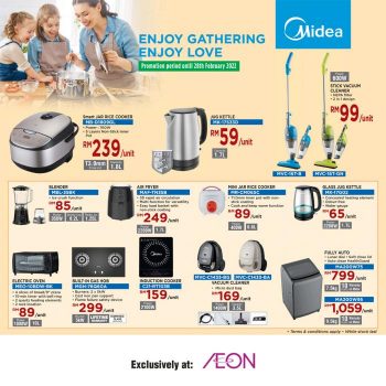 AEON-MIDEA-Products-Promotion-350x350 - Johor Kedah Kelantan Kuala Lumpur Melaka Negeri Sembilan Pahang Penang Perak Perlis Promotions & Freebies Putrajaya Sabah Sarawak Selangor Supermarket & Hypermarket Terengganu 