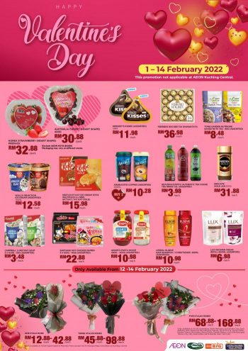 AEON-Valentines-Day-Promotion-350x495 - Johor Kedah Kelantan Kuala Lumpur Melaka Negeri Sembilan Pahang Penang Perak Perlis Promotions & Freebies Putrajaya Sabah Sarawak Selangor Supermarket & Hypermarket Terengganu 