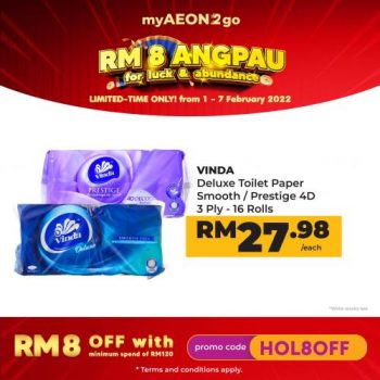 AEON-myAEON2go-CNY-RM8-OFF-Angpau-Promotion-7-350x350 - Johor Kedah Kelantan Kuala Lumpur Melaka Negeri Sembilan Online Store Pahang Penang Perak Perlis Promotions & Freebies Putrajaya Sabah Sarawak Selangor Supermarket & Hypermarket Terengganu 