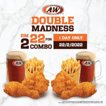 AW-Double-Madness-Deal-350x350 - Beverages Food , Restaurant & Pub Johor Kedah Kelantan Kuala Lumpur Melaka Negeri Sembilan Pahang Penang Perak Perlis Promotions & Freebies Putrajaya Sabah Sarawak Selangor Terengganu 