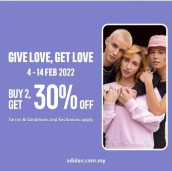 Adidas-Buy-2-and-Get-Extra-30-Off-Sale-350x347 - Apparels Fashion Accessories Fashion Lifestyle & Department Store Footwear Johor Kedah Kelantan Kuala Lumpur Malaysia Sales Melaka Negeri Sembilan Online Store Pahang Penang Perak Perlis Putrajaya Sabah Sarawak Selangor Terengganu 