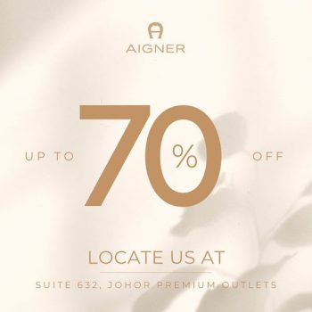 Aigner-Special-Sale-at-Johor-Premium-Outlets-350x350 - Bags Fashion Accessories Fashion Lifestyle & Department Store Johor Malaysia Sales 