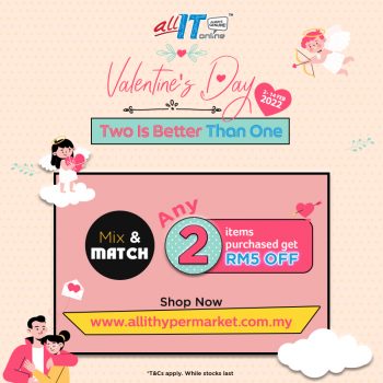 All-It-Hypermarket-Valentines-Day-Deal-6-350x350 - Computer Accessories Electronics & Computers IT Gadgets Accessories Johor Kedah Kelantan Kuala Lumpur Melaka Negeri Sembilan Online Store Pahang Penang Perak Perlis Promotions & Freebies Putrajaya Sabah Sarawak Selangor Terengganu 