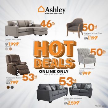 Ashley-Furniture-HomeStore-Hot-Deals-350x350 - Beddings Furniture Home & Garden & Tools Home Decor Johor Kedah Kelantan Kuala Lumpur Melaka Negeri Sembilan Pahang Penang Perak Perlis Promotions & Freebies Putrajaya Sabah Sarawak Selangor Terengganu 