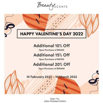 Beauty-Scents-Valentines-Day-Deal-at-Johor-Premium-Outlets-350x350 - Beauty & Health Fragrances Johor Personal Care Promotions & Freebies 