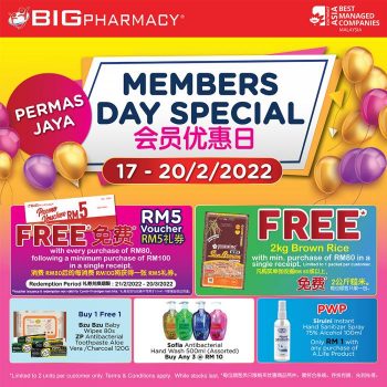 Big-Pharmacy-Members-Day-Promotion-at-Permas-Jaya-350x350 - Beauty & Health Health Supplements Johor Personal Care Promotions & Freebies 