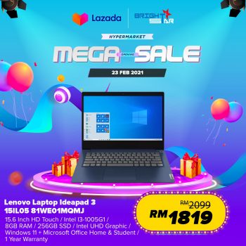 Brightstar-Computer-Mega-Sale-on-Lazada-4-350x350 - Computer Accessories Electronics & Computers IT Gadgets Accessories Johor Kedah Kelantan Kuala Lumpur Laptop Malaysia Sales Melaka Negeri Sembilan Pahang Penang Perak Perlis Putrajaya Sabah Sarawak Selangor Terengganu 