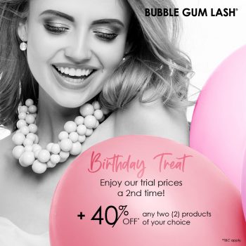 Bubble-Gum-Lash-Birthday-Treat-Deal-350x350 - Beauty & Health Kuala Lumpur Personal Care Promotions & Freebies Selangor Skincare Treatments 