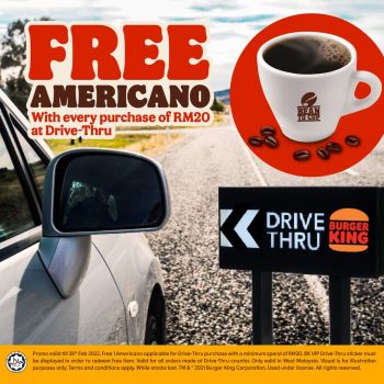 Burger-King-Drive-Thru-Free-Americano-Deal-350x350 - Beverages Food , Restaurant & Pub Johor Kedah Kelantan Kuala Lumpur Melaka Negeri Sembilan Pahang Penang Perak Perlis Promotions & Freebies Putrajaya Sabah Sarawak Selangor Terengganu 