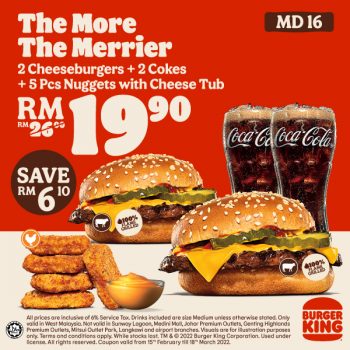 Burger-King-Special-Deal-16-350x350 - Beverages Burger Food , Restaurant & Pub Johor Kedah Kelantan Kuala Lumpur Melaka Negeri Sembilan Pahang Penang Perak Perlis Promotions & Freebies Putrajaya Sabah Sarawak Selangor Terengganu 