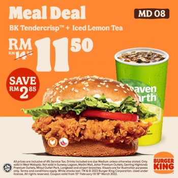 Burger-King-Special-Deal-9-350x350 - Beverages Burger Food , Restaurant & Pub Johor Kedah Kelantan Kuala Lumpur Melaka Negeri Sembilan Pahang Penang Perak Perlis Promotions & Freebies Putrajaya Sabah Sarawak Selangor Terengganu 