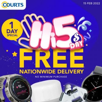 COURTS-Hi-5-Sale-Free-Delivery-350x350 - Computer Accessories Electronics & Computers Home Appliances IT Gadgets Accessories Johor Kedah Kelantan Kitchen Appliances Kuala Lumpur Melaka Negeri Sembilan Online Store Pahang Penang Perak Perlis Promotions & Freebies Putrajaya Sabah Sarawak Selangor Terengganu 