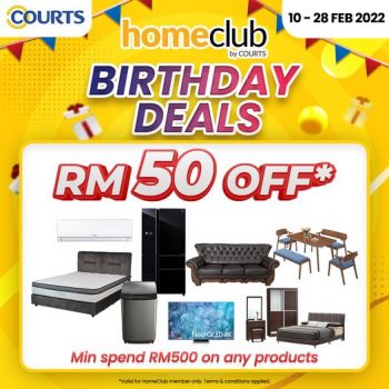 COURTS-HomeClub-Birthday-Deals-350x350 - Electronics & Computers Furniture Home & Garden & Tools Home Appliances Home Decor Johor Kedah Kelantan Kitchen Appliances Kuala Lumpur Melaka Negeri Sembilan Pahang Penang Perak Perlis Promotions & Freebies Putrajaya Sabah Sarawak Selangor Terengganu 