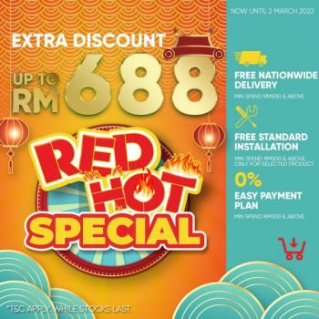 COURTS-Red-Hot-Promotion-350x350 - Electronics & Computers Home Appliances Johor Kedah Kelantan Kitchen Appliances Kuala Lumpur Melaka Negeri Sembilan Pahang Penang Perak Perlis Promotions & Freebies Putrajaya Sabah Sarawak Selangor Terengganu 