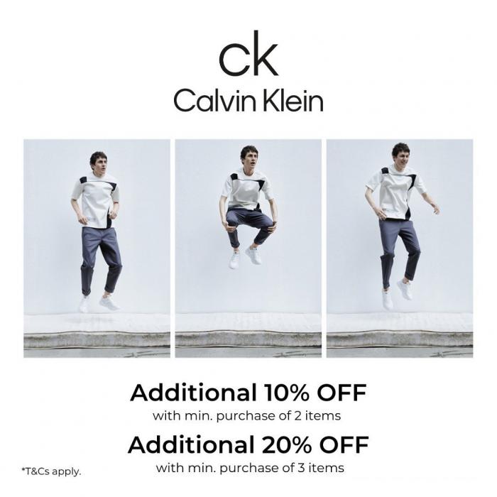11 Feb 2022 Onward: Calvin Klein Special Sale at Johor Premium Outlets -  