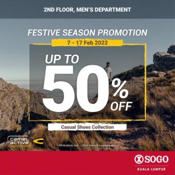 Camel-Active-Casual-Shoes-Festive-Season-Promotion-at-SOGO-350x350 - Fashion Accessories Fashion Lifestyle & Department Store Footwear Kuala Lumpur Promotions & Freebies Selangor 