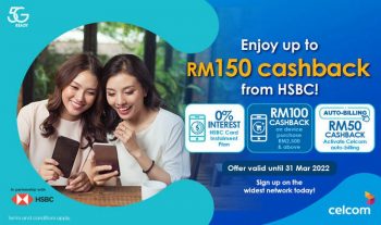 Celcom-RM100-Cashback-Promo-with-HSBC-350x207 - Bank & Finance Electronics & Computers IT Gadgets Accessories Johor Kedah Kelantan Kuala Lumpur Melaka Mobile Phone Negeri Sembilan Pahang Penang Perak Perlis Promotions & Freebies Putrajaya Sabah Sarawak Selangor Tablets Terengganu United Overseas Bank 